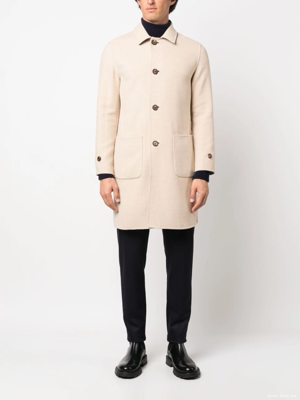 Affordable down button Versace Women coat 0814